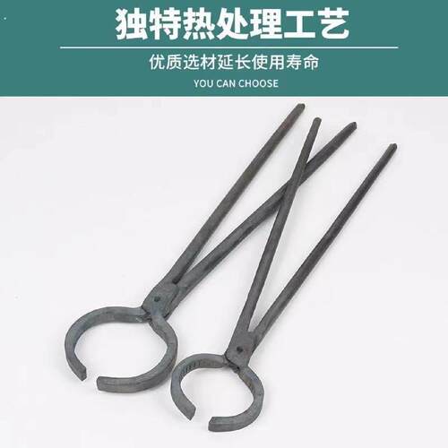 纯手工锻打加重加大轮胎钳起胎钳拔胎钳撬轮胎钳剥车胎钳胎夹扒胎