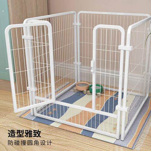 中小型犬训厕栅栏大型犬固定围栏狗狗笼隔离室内自由组合笼子宠物