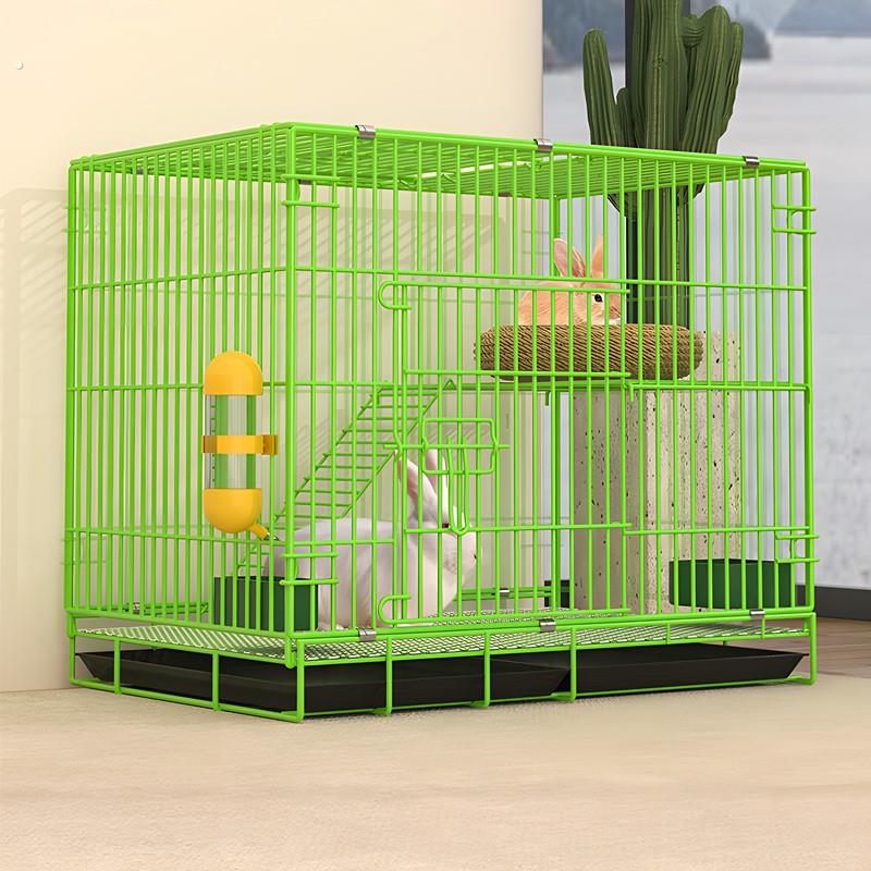 新型兔笼家养兔子专用笼子家用大号室内自动清粪荷兰猪豚鼠宠物窝