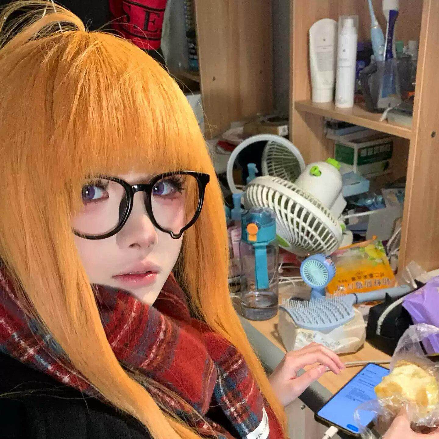 眼泪眼镜框方圆脸高颜值镜架拍照出片可爱日系哭哭高级感镜架素颜