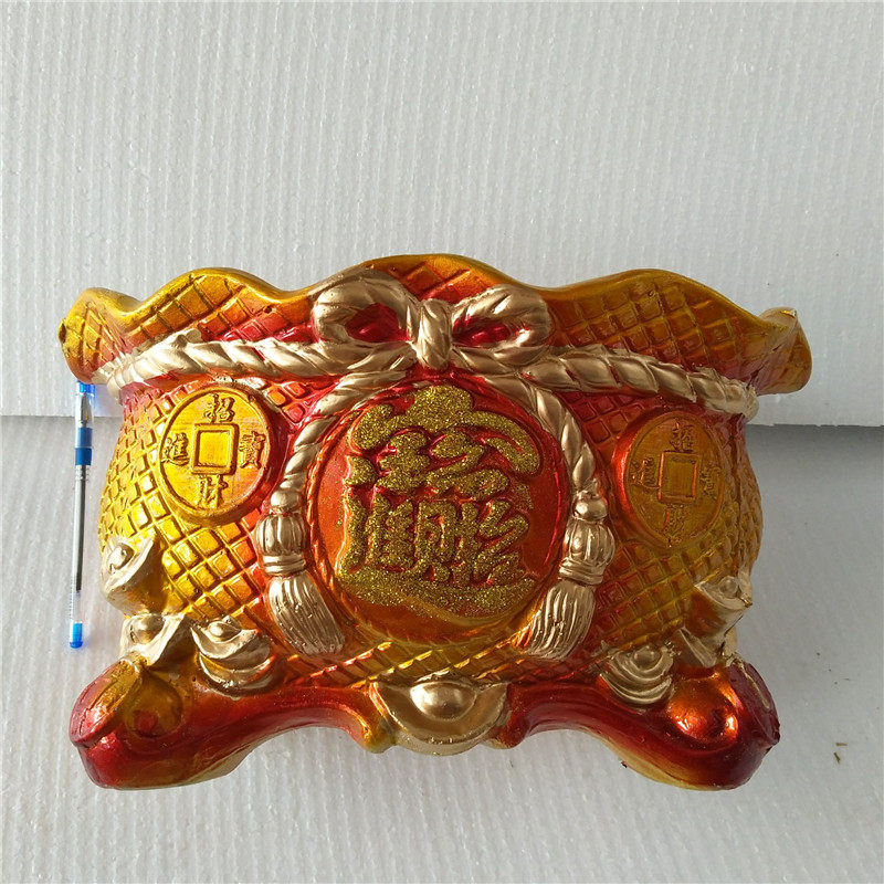 发财树花盆聚宝盆特大号仿古色盆栽招财进宝盆栽浮雕个性花盆