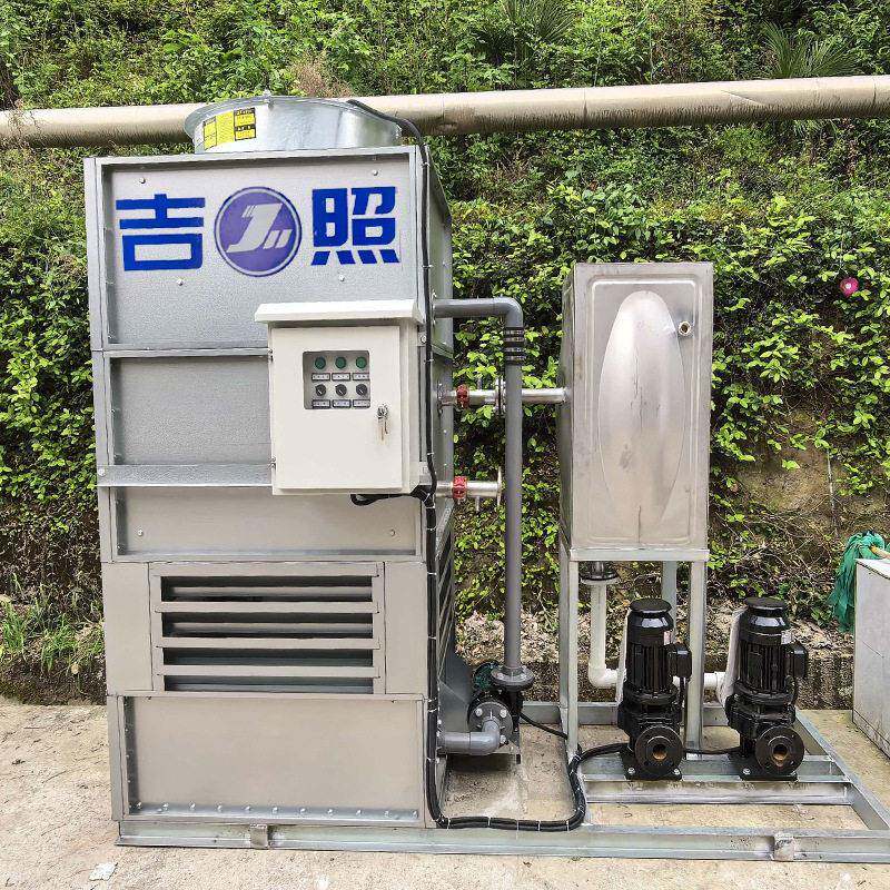 吉照小型闭式冷却塔水泵水箱一体设计即倒即用方便快捷售后无忧