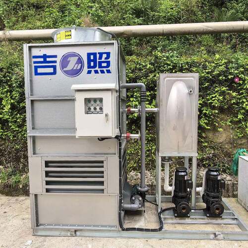 吉照小型闭式冷却塔水泵水箱一体设计即倒即用方便快捷售后无忧
