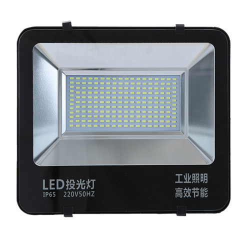 LED投光灯户外防水探照灯射灯方灯200W工厂房车间照明工程灯300W