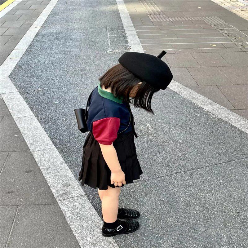 男童女童快干POLO衫儿童夏季新款拼色中性款T恤短袖宝宝翻领上衣