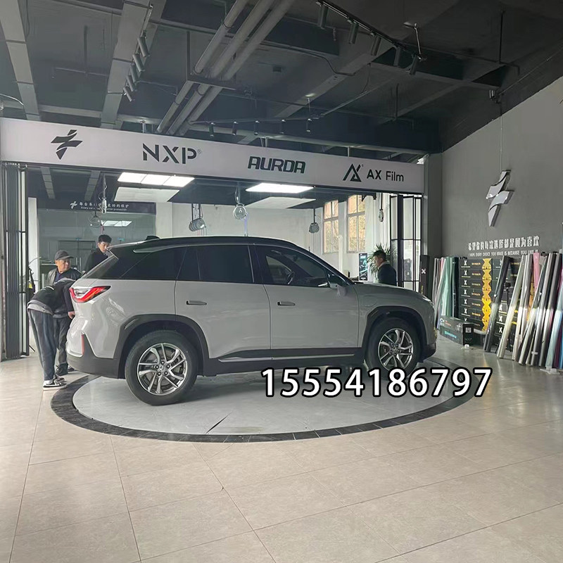 电动旋转台婚庆升降舞台直播拍照展示台大型工业转盘汽车贴膜转台