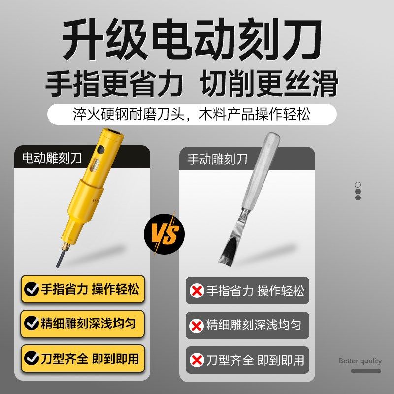 版画刻刀学生专用手工木刻刀木头diy石膏套章版画电动雕刻刀