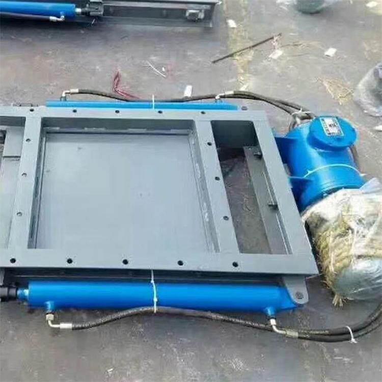 程煤电动平板闸阀D推SLVd/-0.1电动杆水闸门气动插板阀可cm2000定