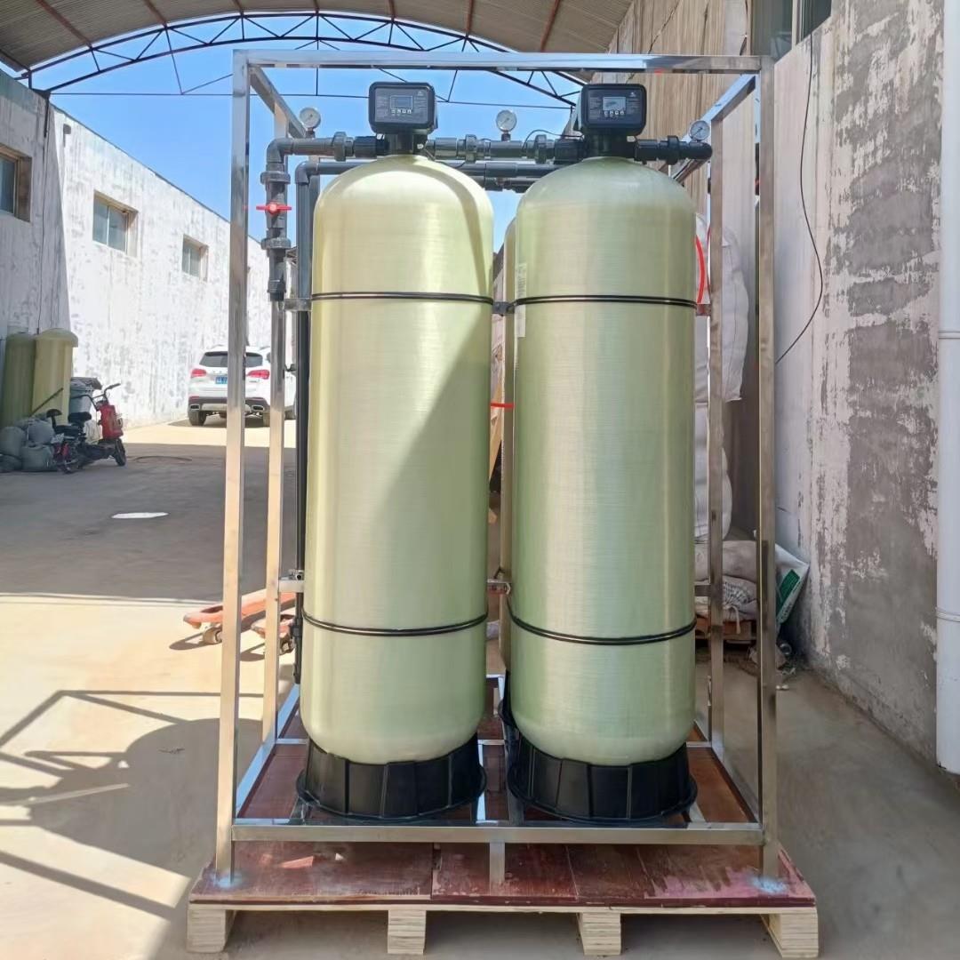 全696水自动软双水设备去水垢双阀交替洗车循化环软化水