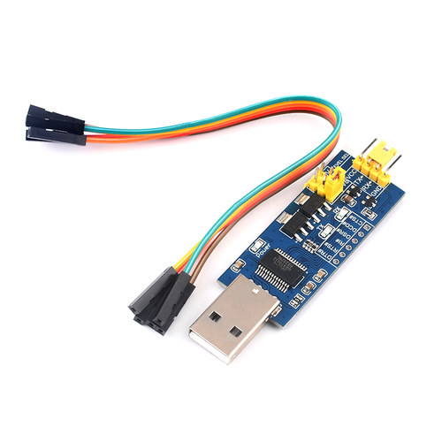 USB转TTL串口模组 CH340电平烧录线 FT232RL下载模组 电平转换开