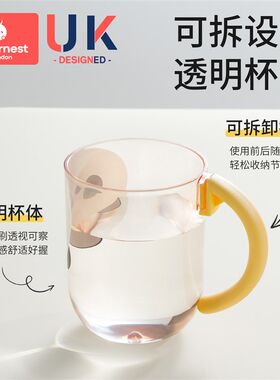 儿童刷牙杯旅行洗漱套装宝宝家用漱口杯子学生男女孩防摔宿舍住校