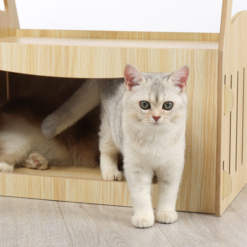 猫咪摇摇床猫窝狗窝沙发床小狗睡觉的床狗狗离地床猫吊床秋千宠物