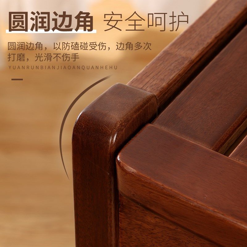 浴室实木凳子防腐木小板凳淋浴房专用老人洗澡坐凳防滑防水洗脚凳