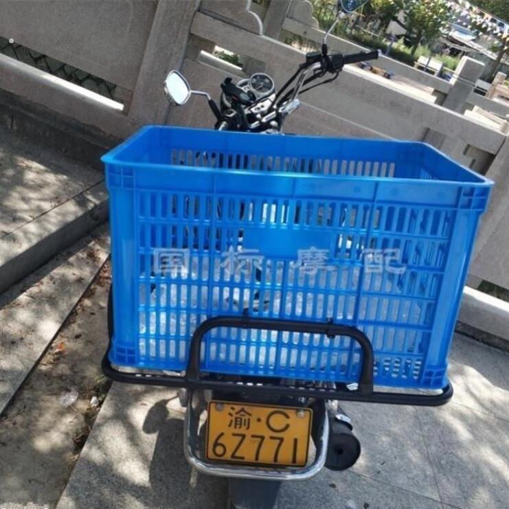 电动车后备箱支架快递车货架尾翼架后座架外卖箱车载架配送箱铁架