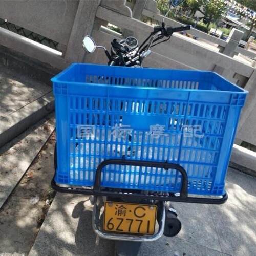 电动车后备箱支架快递车货架尾翼架后座架外卖箱车载架配送箱铁架
