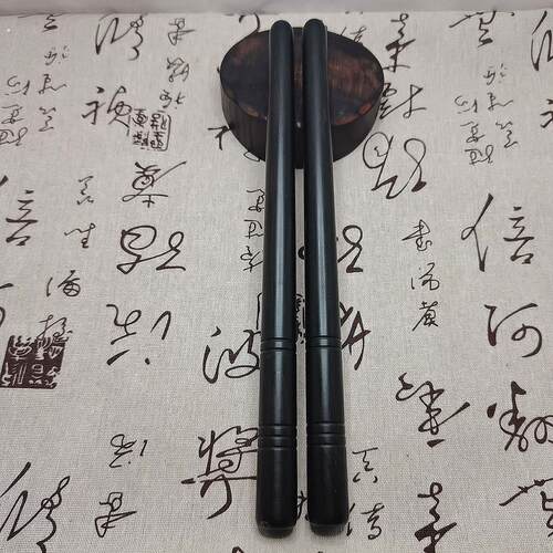 潮州鼓鼓棒鼓槌紫光檀小叶紫檀耐用高档乌木鼓锤黑檀紫檀紫檀木