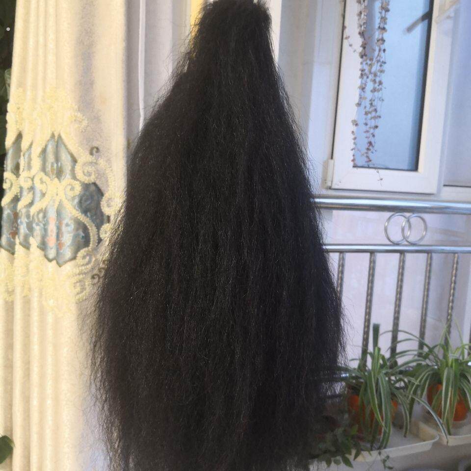 牛尾苍蝇拍蚊子拍除尘甩子掸子拂尘秧歌蹈具黑色牦牛尾巴毛