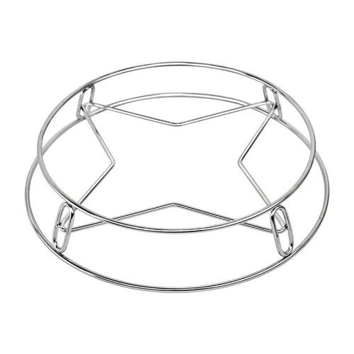 凯旺不锈钢厨房锅架厨房蒸锅架加粗双层炒锅架隔热垫防烫架家用架