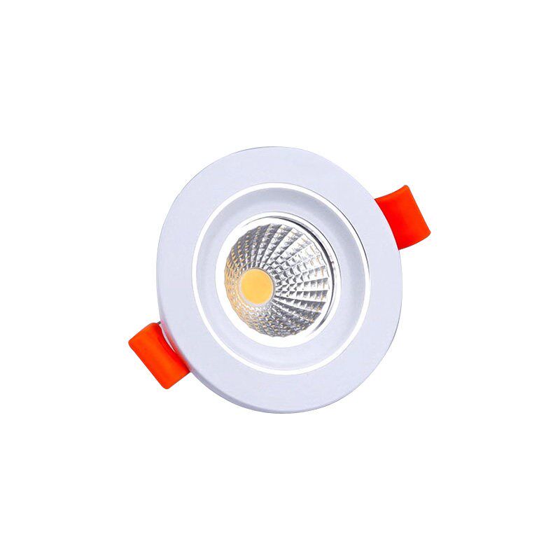 嵌入式led崁灯圆小射灯3W5W开孔4.5 5.5cm6公分40 50 55 60mm筒灯