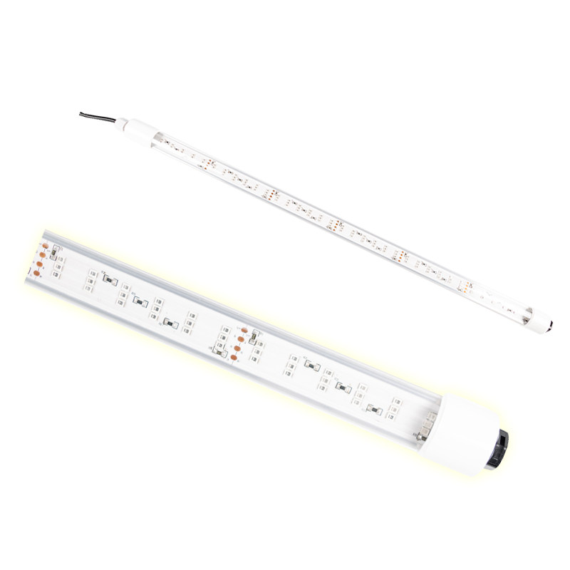 LED潜水灯观赏灯T8三基色水族防水鱼缸造景水草灯水陆两用全光谱