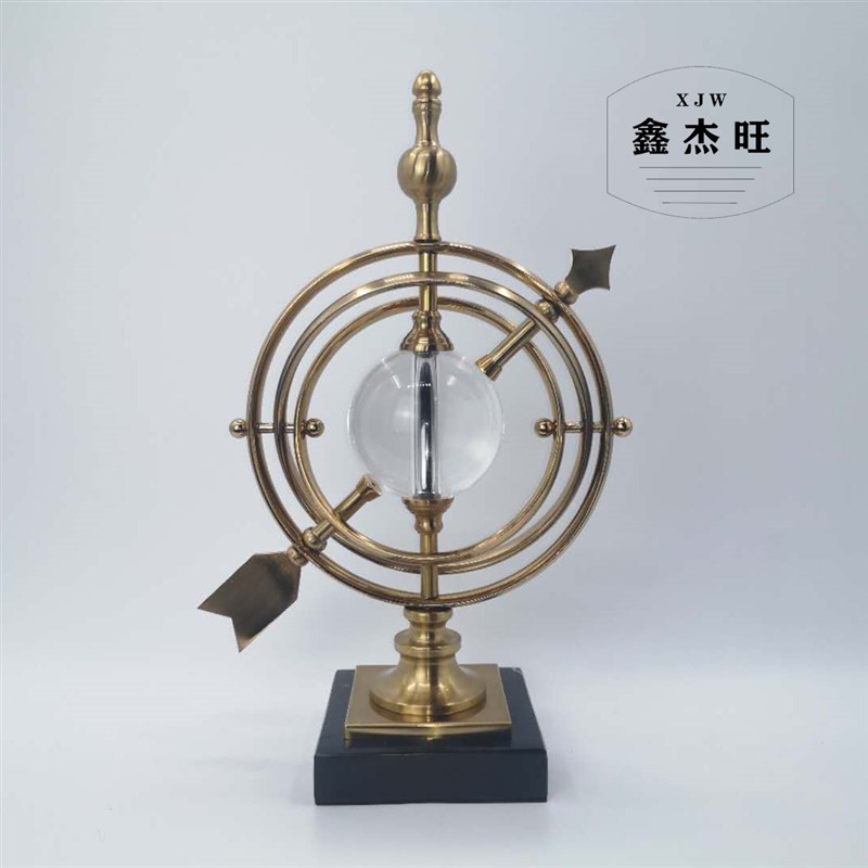 欧式水晶玻璃地球仪摆件家居饰品创意客厅书房酒柜办公室桌面摆设