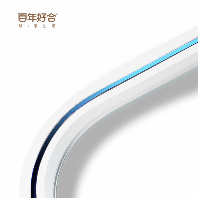 德裕百年好合电动静音顺滑窗帘轨道遥控电机智能开合打孔安装轨道