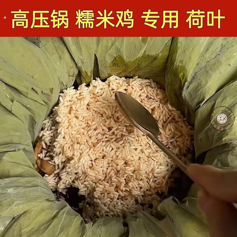 高压锅糯米鸡专用荷叶整张干荷叶片商用荷叶饭家用荷叶