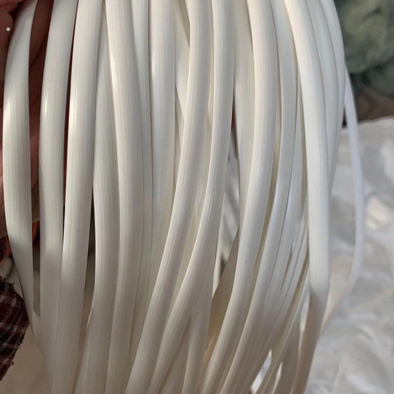 纯白色藤条塑料仿藤编织家具藤编制和修补藤椅茶几篮子储物箱箩筐