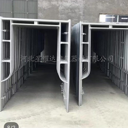 建筑工地脚手架厂家供货家用装修手脚架施工架移动活动镀锌脚手架