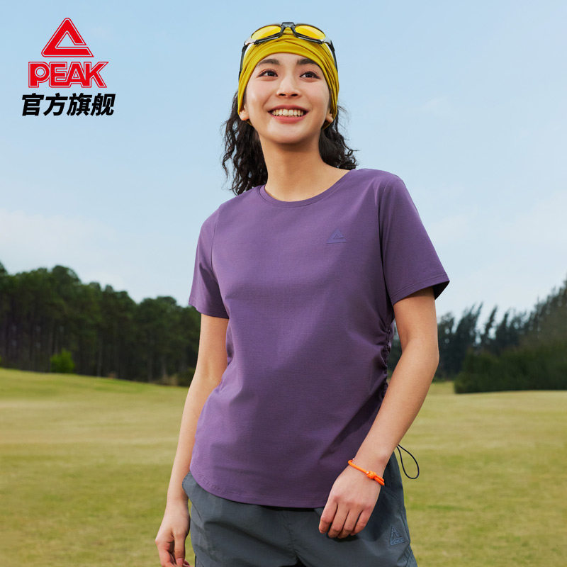 匹克户外短袖女夏季新款士