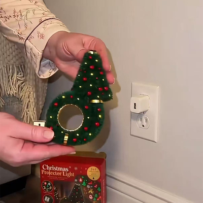 圣诞节投影灯节日装扮天花板氛围装饰 Christmas Light Projector