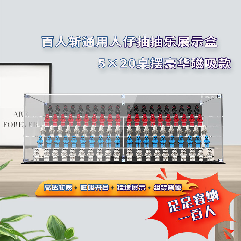 兼容抽抽乐人仔小人阶梯展示盒