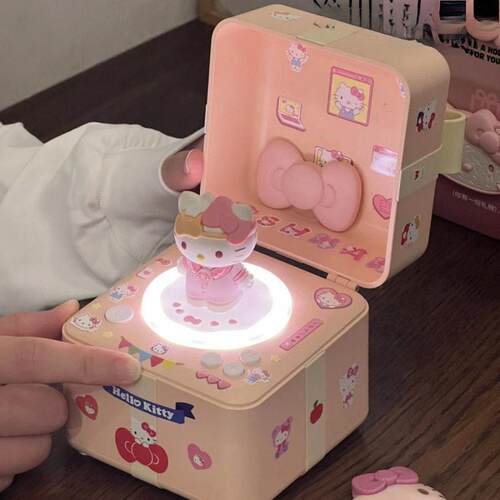 唱片机蓝牙音箱小型新款可爱猫音响生日女生闺蜜