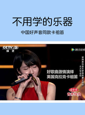 卡祖笛KAZZO尤克里里吉他伴奏乐器金属卡组笛稀奇古怪的小乐器