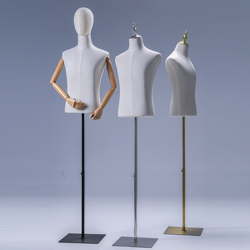 模特道具男半身人台西装礼服西服展示架服装店全身假人男装模特架