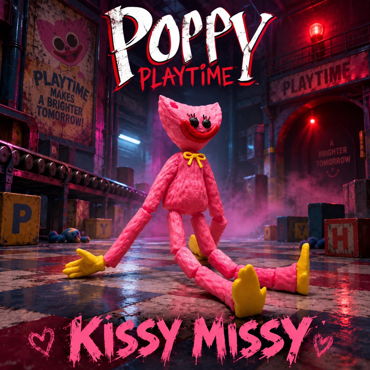 波比的游戏时间KissyMissy实物模型手办惊悚恐怖游戏周边桌面摆件图片