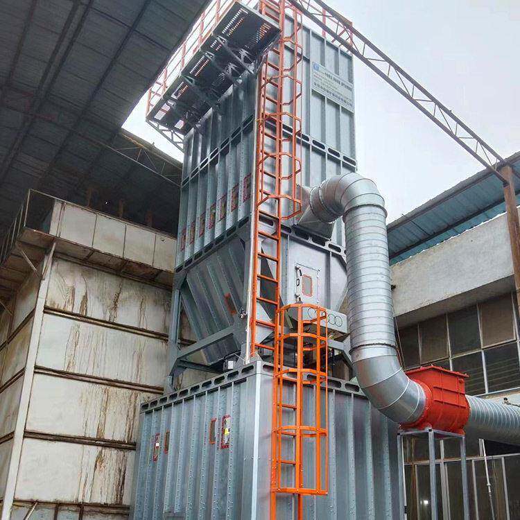 布袋式除治器工业设尘备粉尘回收尘136效净化空气废气理无尘吸器