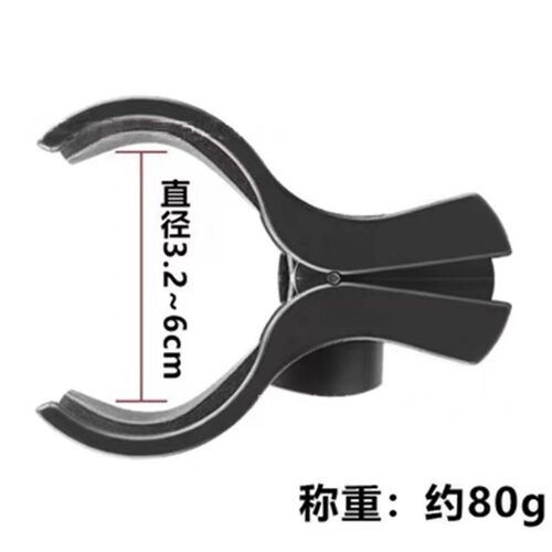 麦克风通用夹子加大号话筒夹有线无线万能弹簧话筒夹直播支架配件