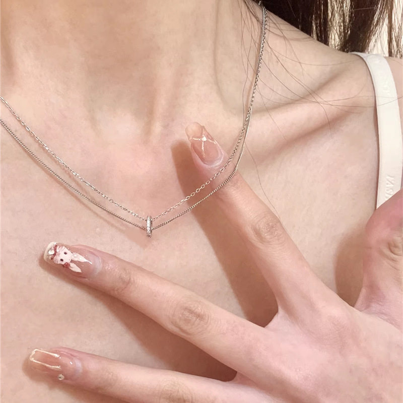【一物一证】S999纯银戴简约小众设计百搭短款锁骨链女高级感颈链