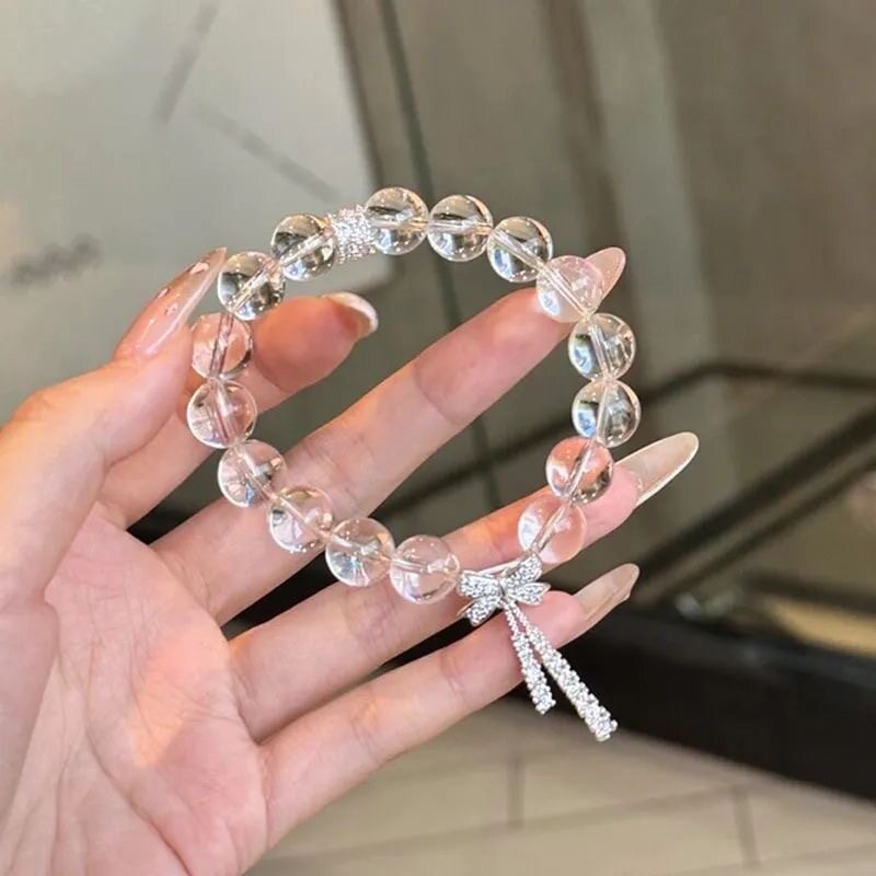 【一物一证】S999纯银链女之恋单圈手串搭配蝴蝶结唯美时尚高级感