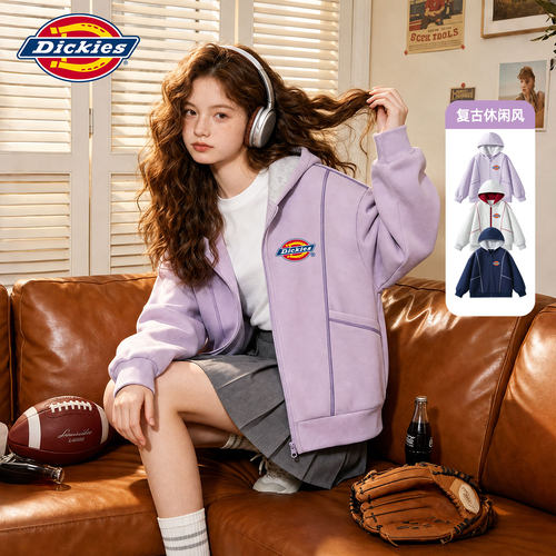Dickies儿童休闲外套秋季2026新款中大童衣服春秋款上衣女童秋装