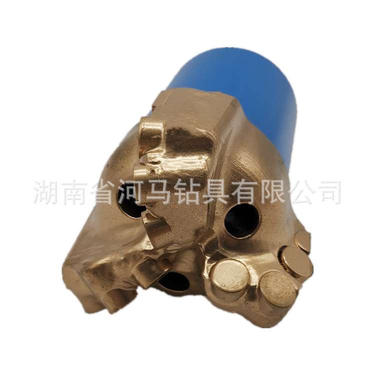 厂家 水井煤矿用三叶圆弧角罗克加强型金刚石复合片钻头硬岩石