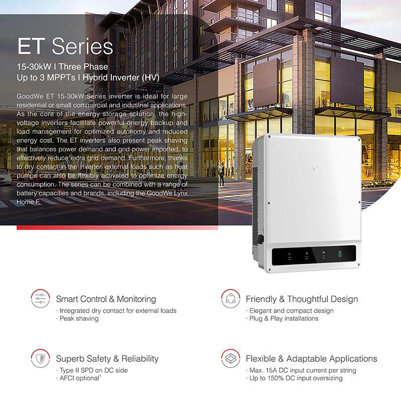 1GOODWE5固德三威ET系列压相储能逆变器20/25/30kWGW~92230K-ET