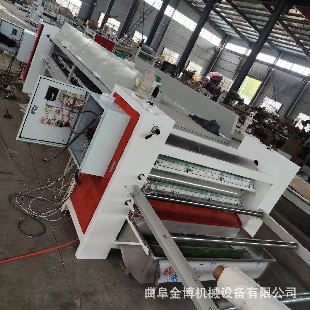尼龙丝线涤纶线绳子浸无纺布浸胶机绝缘纸浸渍机水性胶浸布机预