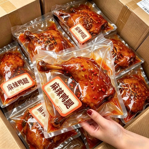 正宗川味6只麻辣大鸭腿即食解馋