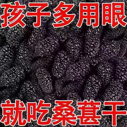 新疆新货黑桑葚干即食泡茶