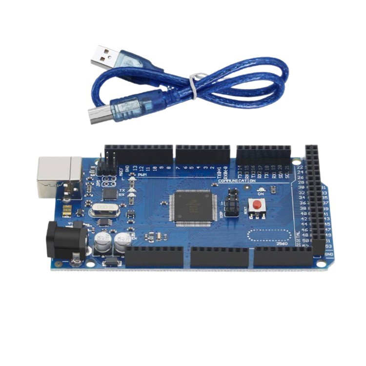 华宇芯MEGA2560R3官方开发板新款R3ATMEGA16U2-MU配USB线单片机图片