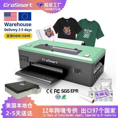 EraSmart跨境热销白墨烫画机帆布袋A3 1390衣服t恤dtf打印机