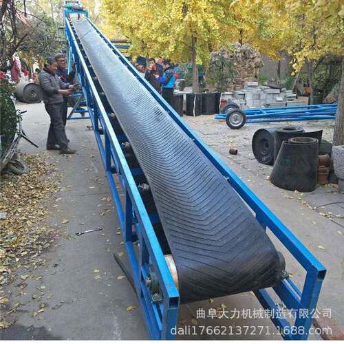 厂家供应煤炭装车皮带扒料机移动式皮带传送机矿石沙料堆高皮带机