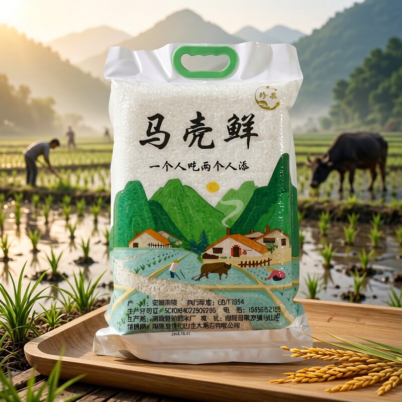新塘系列马壳鲜米正宗芜湖特细长粒杂交晚籼米不粘不糯5kg农家米